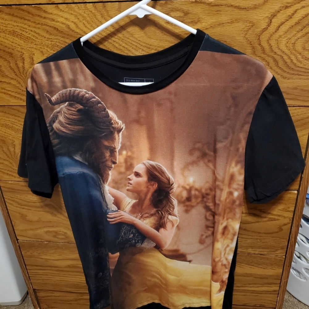 Beauty & the Beast Shirt, Size S (fits more like a Unisex)